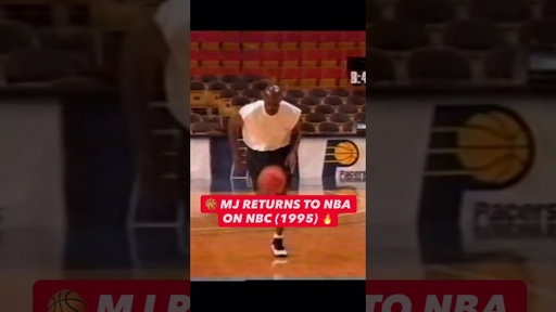 MJ return to NBA on NBA (1995)
