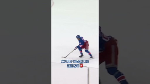 TOO COOL 😎 #nyr #hockey #goal #rangerswin