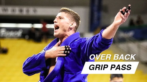 Over Back Grip from Half Guard