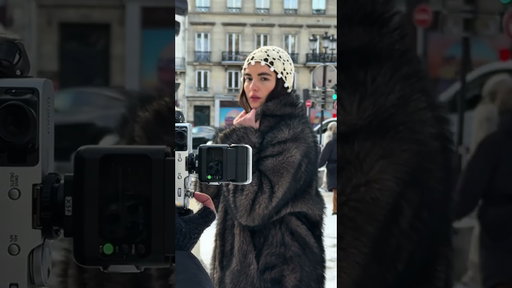 ✨ Capturing moments in the winter streets of France ❄️