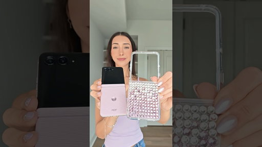 #MotorolaPartner It’s bedazzling time ✨ inspired by my new Violet Ice motorola #razr @MotorolaUS