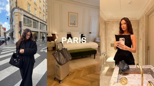 PARIS VLOG- event dinner, best hot chocolate in Paris, shopping, glam,