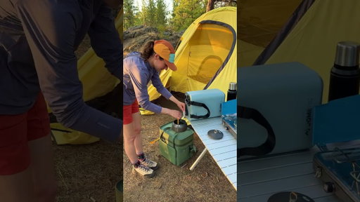 Camp cooking made easy | #rei #optoutside #camping #cooking #shorts