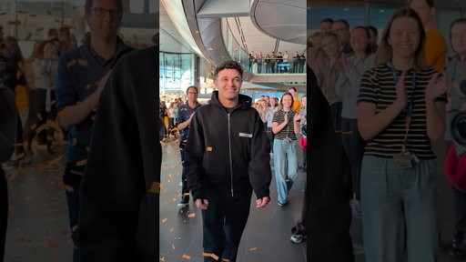 Welcoming our Champ home 🧡