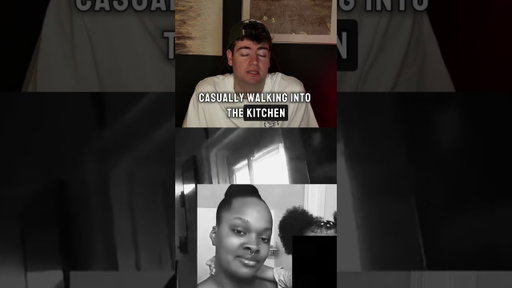 When she realised that she had been caught on camera…🤯