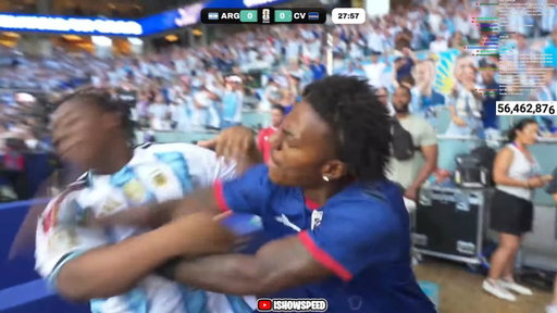 iShowSpeed Reacts To Messi’s OPENING Goal Against Cape Verde 😭💀 (PUNCHES JAMAL)