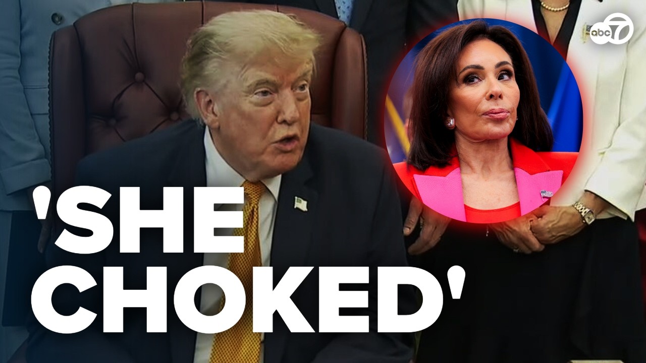 Trump slams Jeanine Pirro in Reflecting Pool vandalism case: 'I don't know what the hell happened'