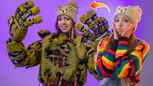 I Made The Grossest FNAF Costume (Springtrap’s body)