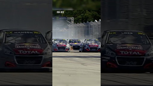 SQUEEEEEZE! Never short of drama on an opening lap at Bikernieki 😬💥