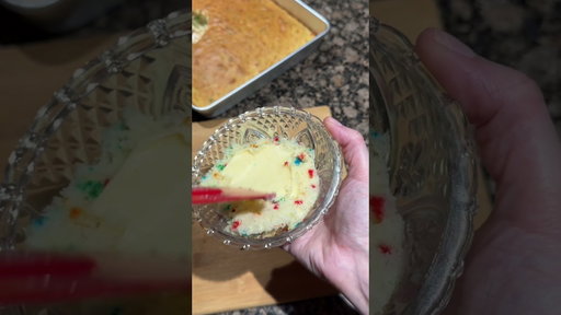 Making the viral NYC Dot Cake #shorts