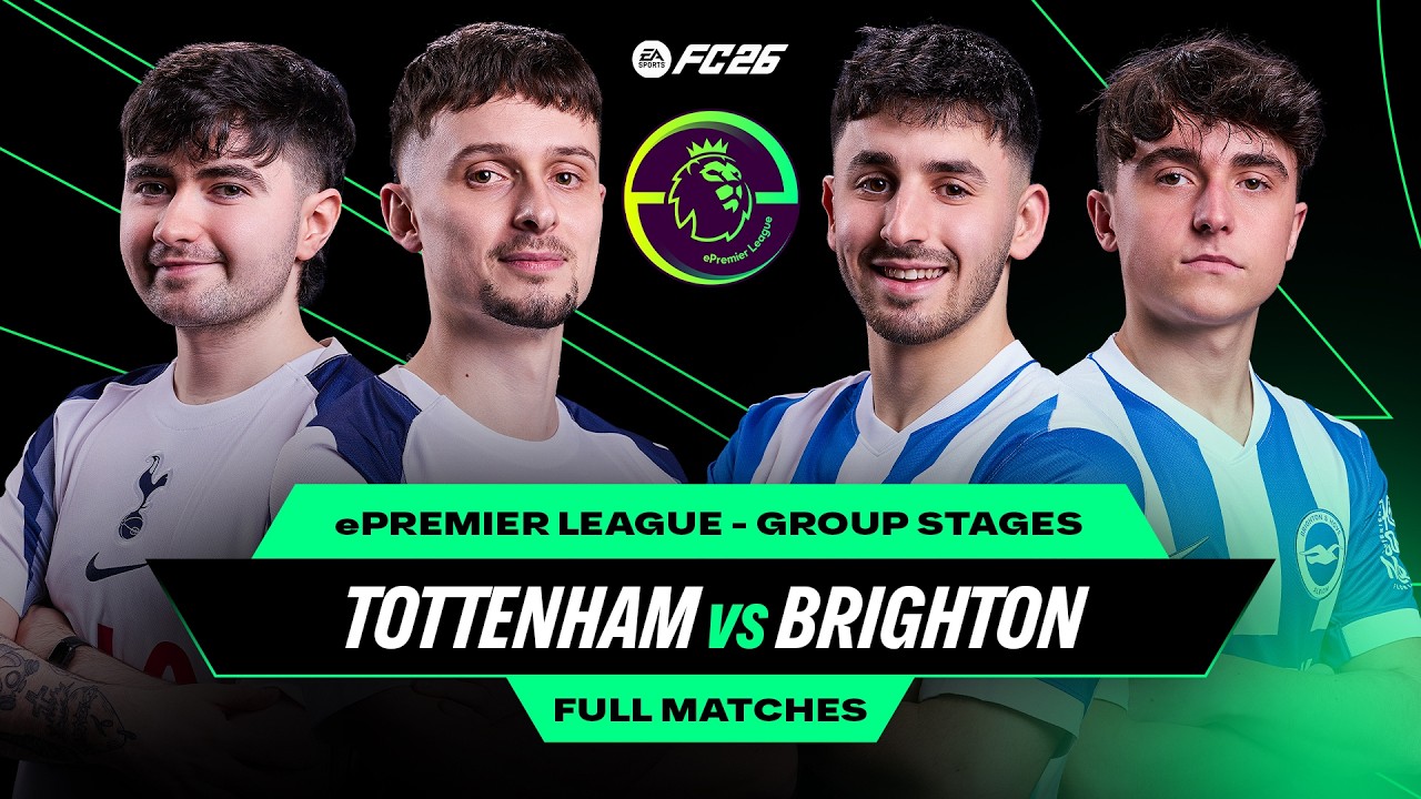 Team mates turned Rivals! | Marley x Tom Leese v Jayden x GoalPoacher | ePremier League Group Stages