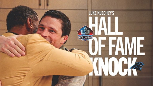 Luke Kuechly Gets "The Knock" to join the Pro Football Hall of Fame | Carolina Panthers