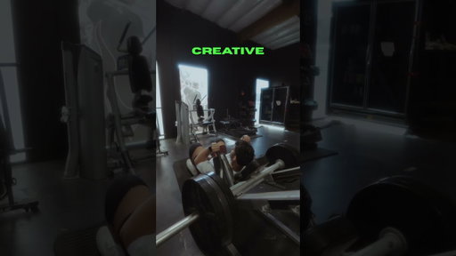 Creative shots at the gym #shorts