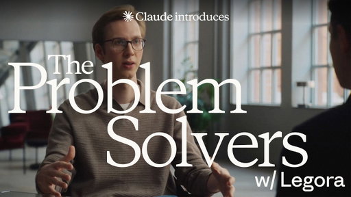 The Problem Solvers | Max Junestrand at Legora