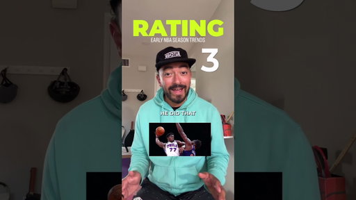 2025-26 Early NBA Season Trend Ratings #nba #basketball
