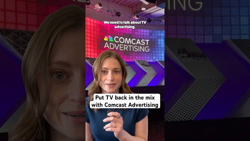 Put TV back in the mix with Comcast Advertising 📺 #ComcastPartner #Ad
