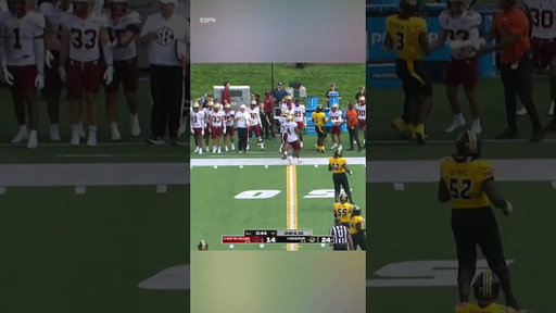 2nd & 59 is CRAZY 💀 #cfb #collegefootball