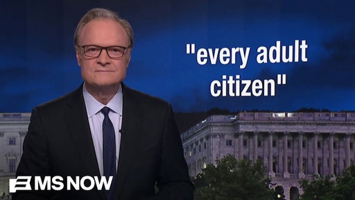 Lawrence: Not even Vance can defend Trump’s “stupidest” idea, his $5,000 election offer