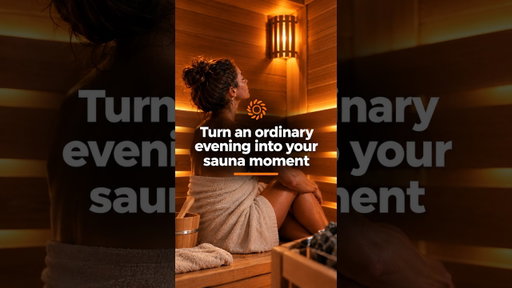 3 ways to make your sauna time your own.
