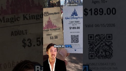 Old Disney vs New Disney Ticket Prices