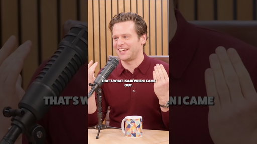 You can’t rain on a parade with Jonathan Groff as Grand Marshal☂️