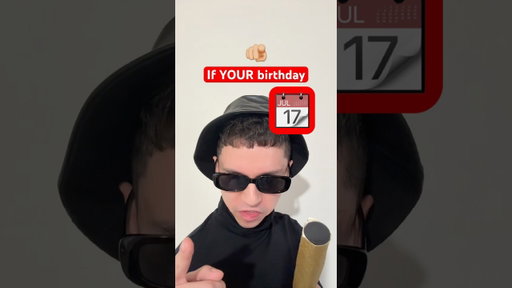 If your birthday is in this song.. you’re hot 🗓️😍🎁