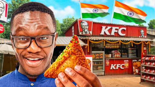 BLACK MAN TRIES INDIAN KFC