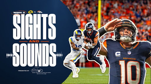A cinematic recap of the Broncos' comeback win vs. the Rams | Sights & Sounds