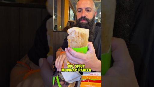 PROBANDO TODO EL MENÚ DE MCDONALDS EN INDIA 🇮🇳 ¿uno de mis favoritos?
