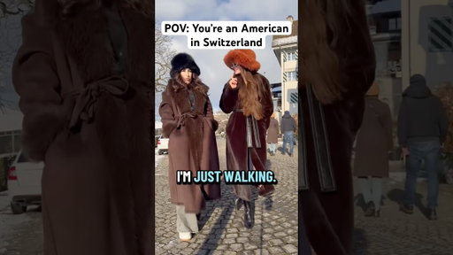 CAN I BREATHE?! 🤣 #american #switzerland #travel #europe #loud