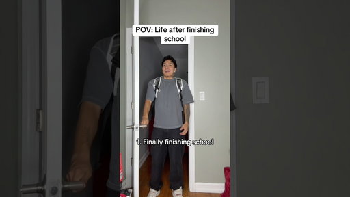 Life after finishing school 😳📚 #viral #relatable #school #life #pov