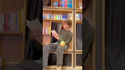 I Stayed in a SECRET ROOM in JAPAN 📚😳