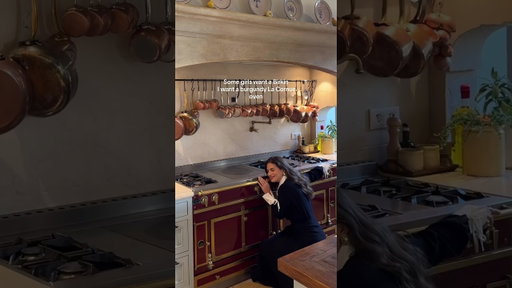 Santa, please give me a La Cornue for Christmas. #lacornue #kitcheninspiration #dreamkitchen