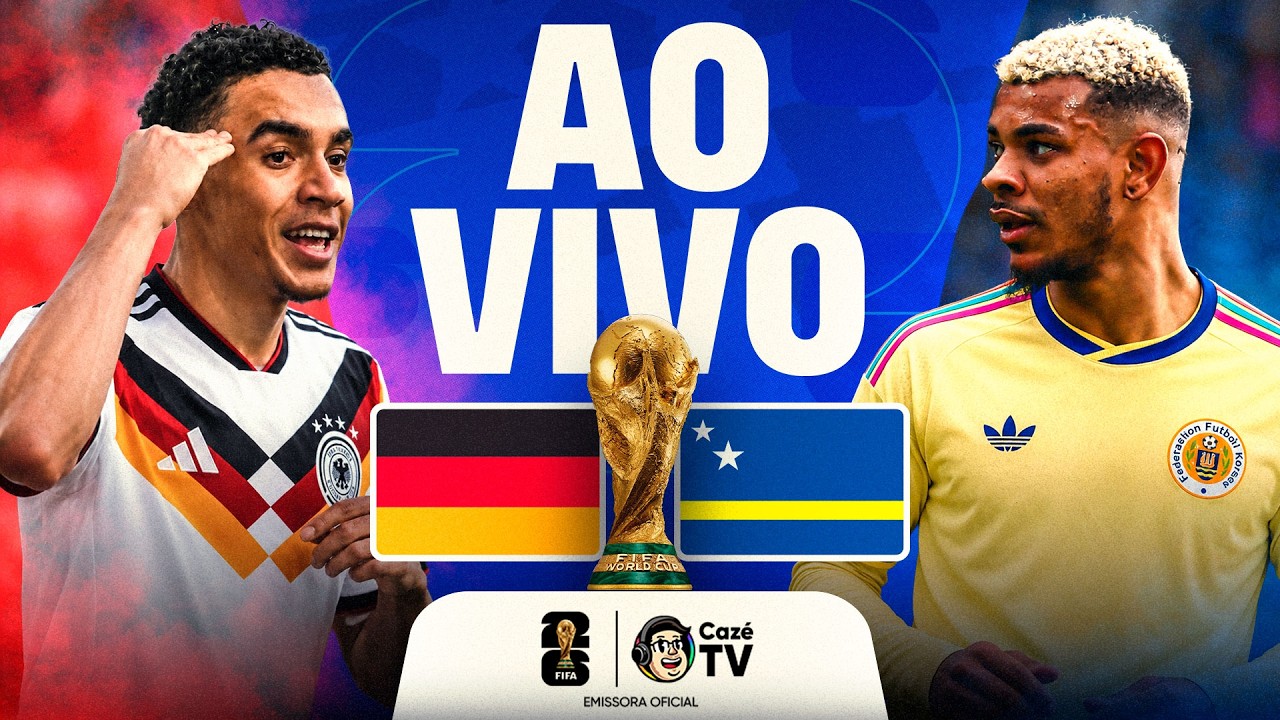JOGO COMPLETO: ALEMANHA X CURAÇAO | COPA DO MUNDO FIFA™ 2026 | 1ª RODADA | FASE DE GRUPOS