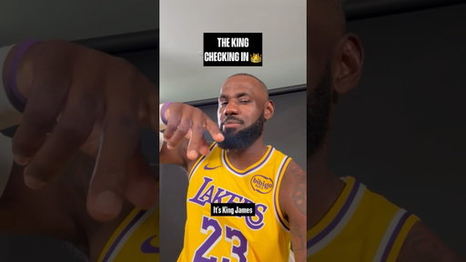 A special message from LeBron 🗣️ #LakersMediaDay