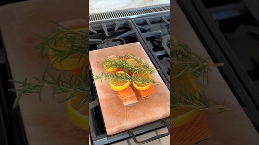 Season while you sear 🔥 Cook straight on Himalayan salt #amazonfinds