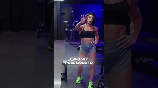 4 KEY POSITIONS TO BUILD YOUR GLUTES