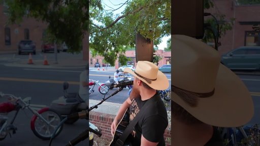 I still get distracted by motorcycles 🤣 #countrymusic #livemusic #acousticcover #NicholasVernon