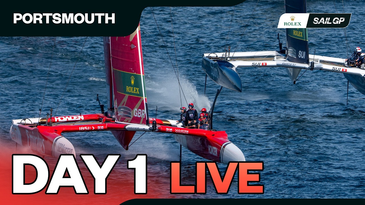 2026 Emirates Great Britain Sail Grand Prix | Portsmouth | Day 1
