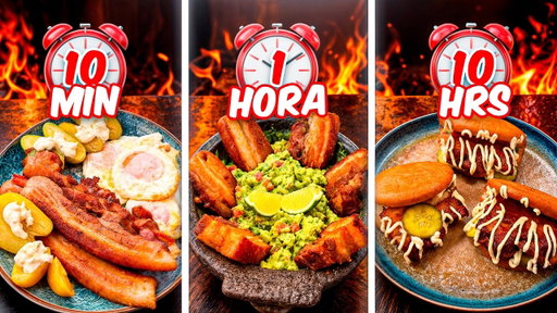 10 Min vs 1 Hora vs 10 Horas Panceta