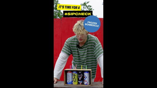 Frozen Bombsicle Blind Taste Test ⚡(#SipCheck) 4 Flavors