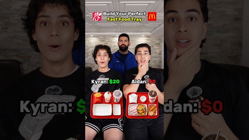 Who had the better fast food draft? #fastfood #draft #shorts