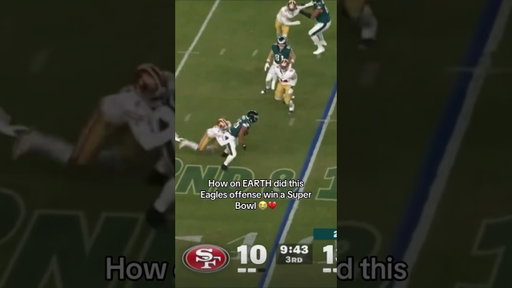 Watching the Eagles offense has to be a form of punishment 😭