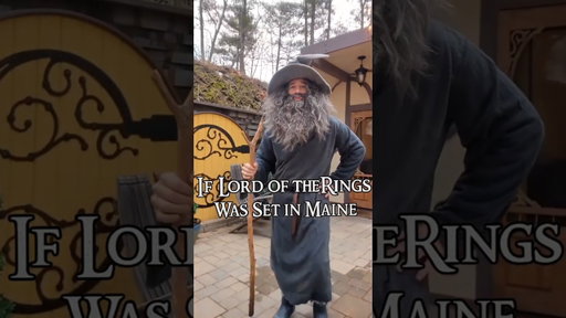 sauron in a friggin dink #maine #lordoftherings #middleearth