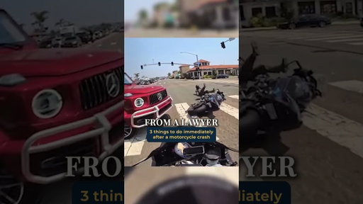 First 3 Moves After a Crash