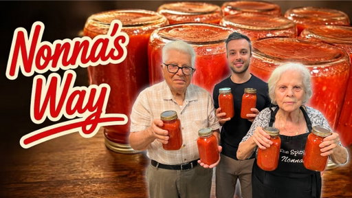 Canning Tomatoes the Easy Way with an Italian Grandma