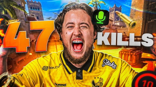 ZYWOO DROPPED A CRAZY 47 KILLS FACEIT GAME?! (+4000 ELO)