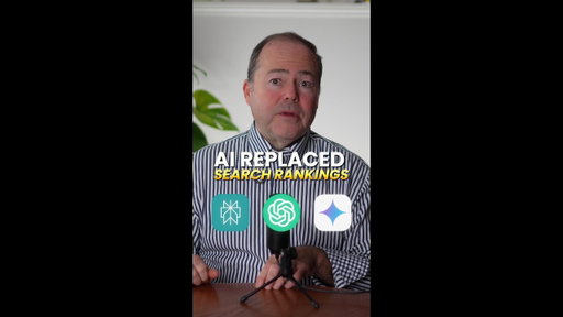 AI replaced search rankings
