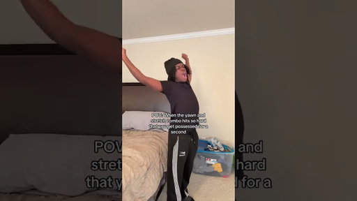 POV: When the stretch hits different #relatable #funny