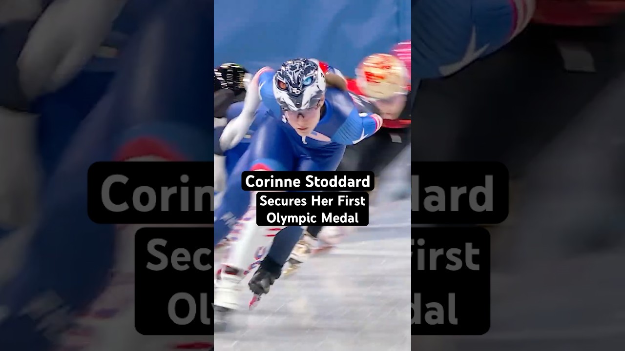 Corinne Stoddard Secures Her First Olympic Medal
